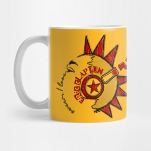 I Love  Eric Clapton 2Tone Mug